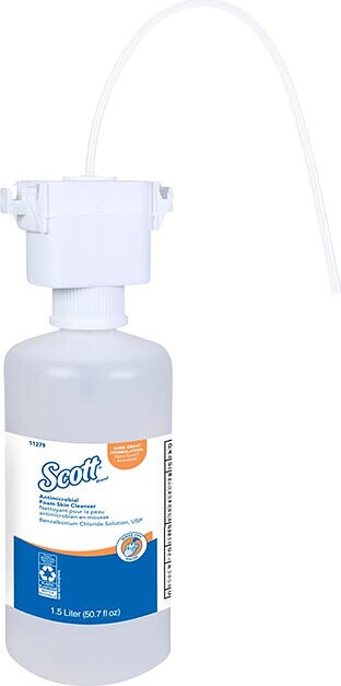 SCOTT CONTROL Nettoyant antimicrobien en mousse pour la peau #KC011279000 SCOTT CONTROL Nettoyant antimicrobien en mousse pour la peau #KC011279000