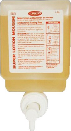 Antibacterial Foaming Soap SUPER LOTION MOUSSE #QCS2203V000 Antibacterial Foaming Soap SUPER LOTION MOUSSE #QCS2203V000