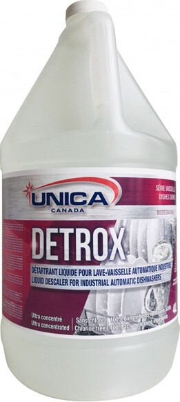 DETROX Détartrant liquide pour lave-vaisselle automatique #QC00NTRIC04