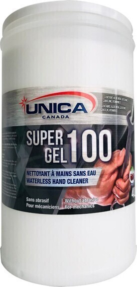 UNICA Nettoyant à mains antibactérien SUPER GEL 100 #QCS10400000 UNICA Nettoyant à mains antibactérien SUPER GEL 100 #QCS10400000