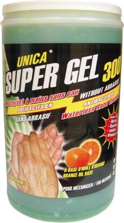 Nettoyant à mains antibactérien SUPER GEL 300 #QC304000000 Nettoyant à mains antibactérien SUPER GEL 300 #QC304000000