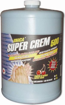 Nettoyant à mains antibactériens SUPER CREM 500 #QCS504J0000 Nettoyant à mains antibactériens SUPER CREM 500 #QCS504J0000