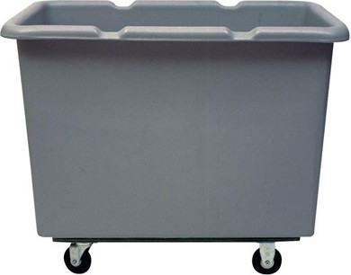 Heavy Duty Utility Cart STARCART, 15 cu ft, corner caster pattern #WH0135BCGRI