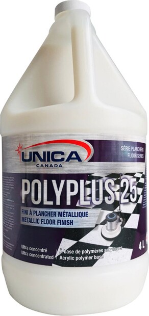 POLYPLUS 25 Ultra Concentrated Floor Finish #QC00NPP5040