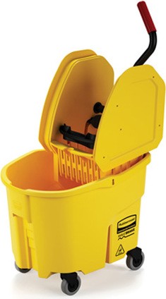 Institution Bucket and Wringer Wavebrake, 8.75 gal #RB757900JAU