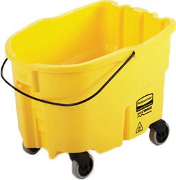 Bucket and Casters WaveBrake, 6.5 gal #RB206499600 Bucket and Casters WaveBrake, 6.5 gal #RB206499600