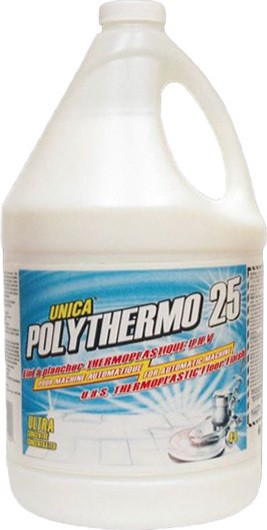 Ultra High Speed Thermoplastic Floor Finish POLYPLUS 25 #QC00NPT5040