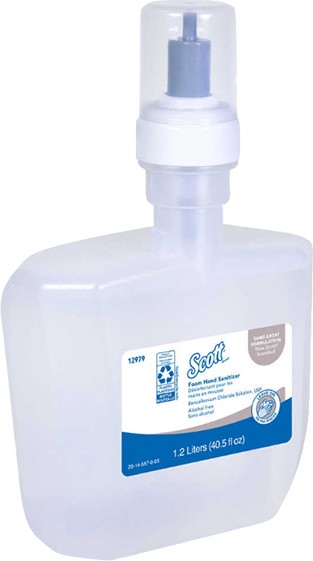Alcool Free Foam Hand Sanitizer Scott® #KC012979000 Alcool Free Foam Hand Sanitizer Scott® #KC012979000