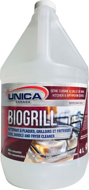 BIOGRILL Oven, Griddle and Fryer Degreaser #QC00NGRI040 BIOGRILL Oven, Griddle and Fryer Degreaser #QC00NGRI040
