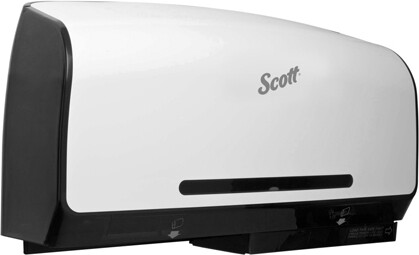 Scott Pro Distributeur double pour papier hygiénique jumbo sans noyau #KC039730BLA