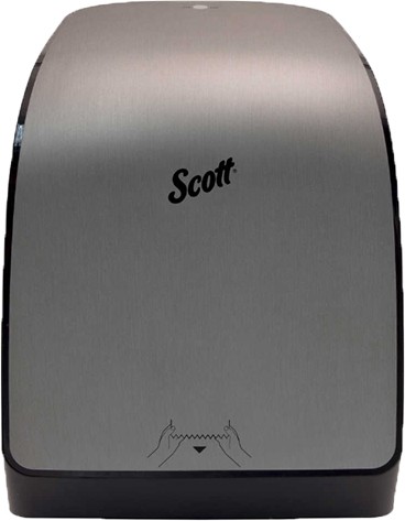 Distributeur de papier en rouleau manuel MOD Scott Pro, Code Vert #KC029736000 Distributeur de papier en rouleau manuel MOD Scott Pro, Code Vert #KC029736000
