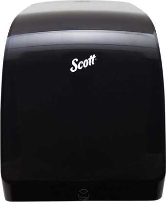 Manual Hard Roll Towel Dispenser MOD SCOTT PRO, Grey Core #KC034364000