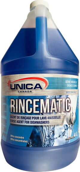 RINCEMATIC Dishwasher Rinse Aid #QC00NRIN040