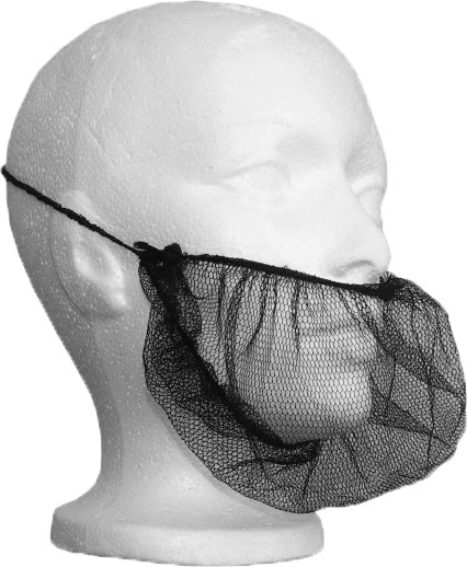 Couvre-barbe en mailles d'alvéole RONCO #SE001792000 Couvre-barbe en mailles d'alvéole RONCO #SE001792000