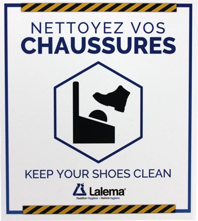 Descriptive Sign for Industrial Boot Cleaner BOOT-BOY #BR004090000