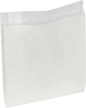 Sac en papier ciré blanc pour sandwich géant #EMSS0609000