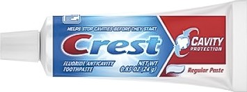 Cavity Protection Travel Toothpaste Crest PROCTER & GAMBLE #PG031165000