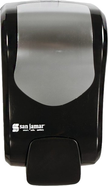 Summit Rely Manual Foam Soap & Sanitizer Dispenser, 900 mL DUPLICATE #AL00S970BKS