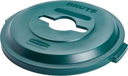 Couvercle de poubelle à recyclage mixte Brute, 32 gal #RB178838000 Couvercle de poubelle à recyclage mixte Brute, 32 gal #RB178838000