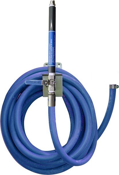 7.6 m High Pressure Foam Hose with Wand and V-Jet Nozzle #KH080053100