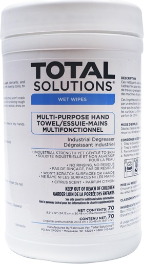 Multi-Purpose Hand Towels TOTAL SOLUTIONS #WH001539000