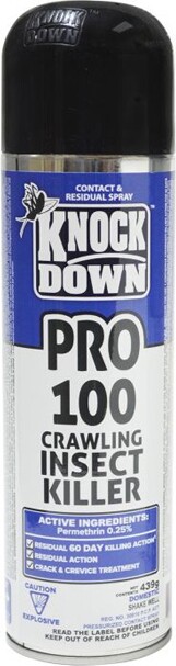 Tueur d'insectes rampants KNOCKDOWN #WH00KD100P0 Tueur d'insectes rampants KNOCKDOWN #WH00KD100P0