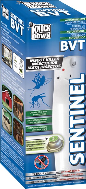 Distributeur automatique d'insecticide en aérosol BVT KNOCKDOWN #WH00KD201A0