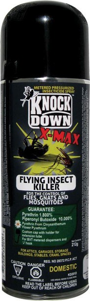 Vaporisateur d'insectes volants KNOCKDOWN X-MAX #WH00KD201D0 Vaporisateur d'insectes volants KNOCKDOWN X-MAX #WH00KD201D0