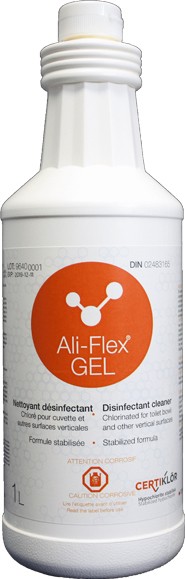 ALI-FLEX GEL Nettoyant désinfectant chloré pour cuve de toilette #LM009640121