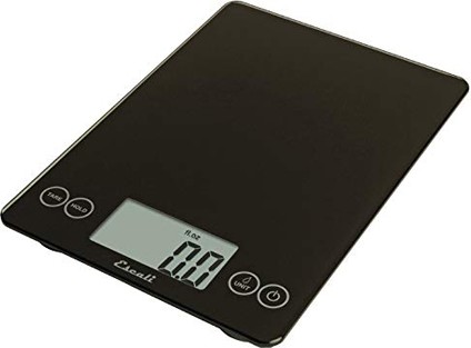 Smooth Glass Digital Scale ESCALI #AL0SCDG15BK