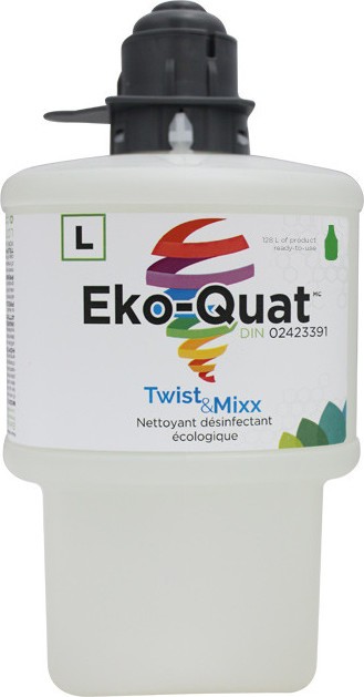 EKO-QUAT Ecological Disinfectant Cleaner Twist & Mixx #LM008790LOW EKO-QUAT Ecological Disinfectant Cleaner Twist & Mixx #LM008790LOW
