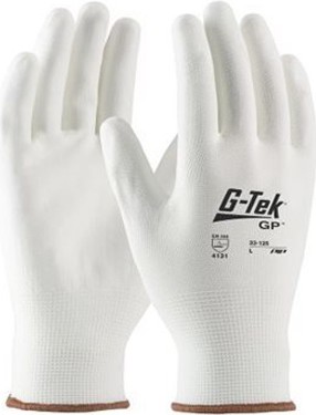 Gloves in White Polyurethane G-Tek #TQSGW472000 Gloves in White Polyurethane G-Tek #TQSGW472000