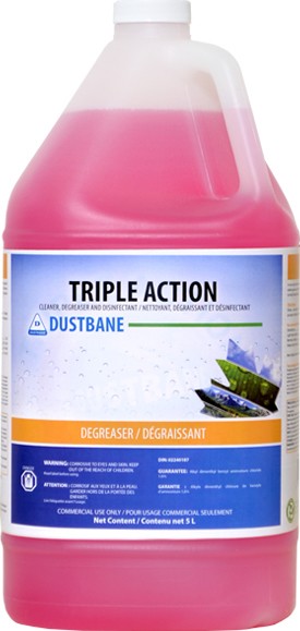 Cleaner, Degreaser and Disinfectant TRIPLE ACTION, 5L #EC970715400