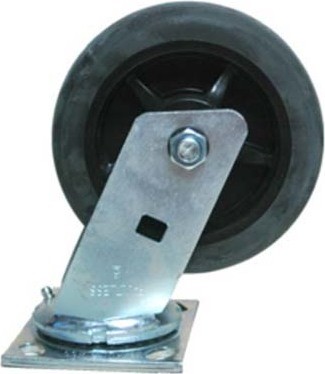 Swivel Casters for Rubbermaid Platform Carts, 6" #PR007931L20 Swivel Casters for Rubbermaid Platform Carts, 6" #PR007931L20