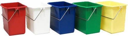 Resistant Plastic Buckets TruCLEAN, 6 L #PX002206000