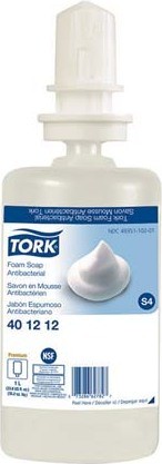 Savon mousse antibactérien Tork Premium #SC004012120 Savon mousse antibactérien Tork Premium #SC004012120