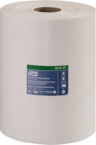 Chiffon de nettoyage industriels Tork, débit par le centre #SC530137000 Chiffon de nettoyage industriels Tork, débit par le centre #SC530137000