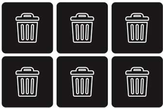 Recycling Labels Waste Watcher #BU100206000