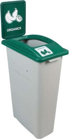Contenant déchet organique (compost) Waste Watcher, couvercle ouvert #BU100953000 Contenant déchet organique (compost) Waste Watcher, couvercle ouvert #BU100953000
