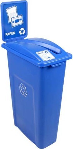 Contenant pour papier Waste Watcher #BU101037000