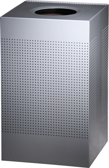 Poubelle Rubbermaid SC18 Silhouettes #RB0SC18PLSS