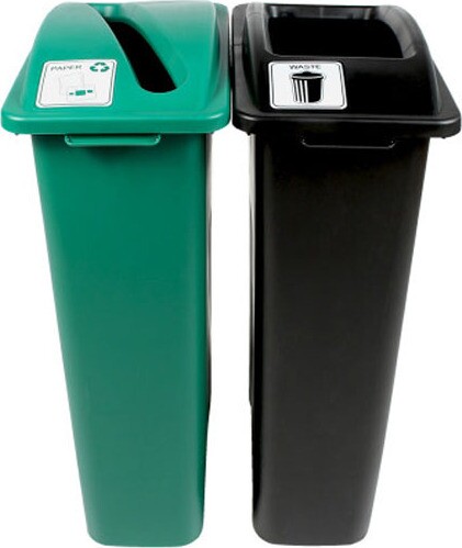 WASTE WATCHER Station de recyclage du papier 46 gal #BU101049000