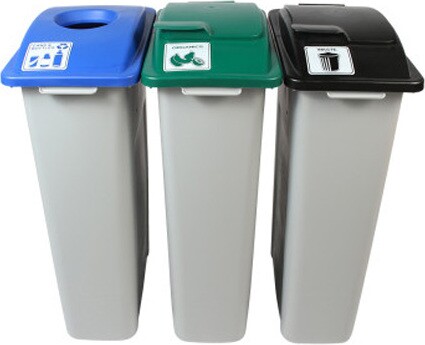 WASTE WATCHER Poubelles pour les déchets, canettes et compost 69 gal #BU100983000 WASTE WATCHER Poubelles pour les déchets, canettes et compost 69 gal #BU100983000