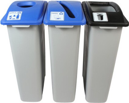 WASTE WATCHER Poubelles pour déchets, bouteilles et compost 69 gal #BU100980000 WASTE WATCHER Poubelles pour déchets, bouteilles et compost 69 gal #BU100980000