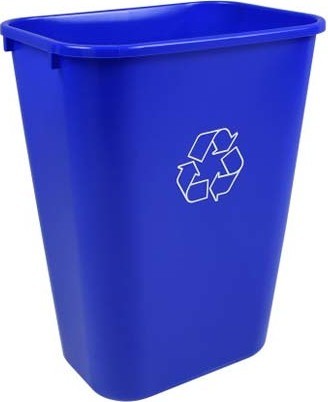 Recycling Wastebasket BILLI BOX, 10 gal #BU102337000