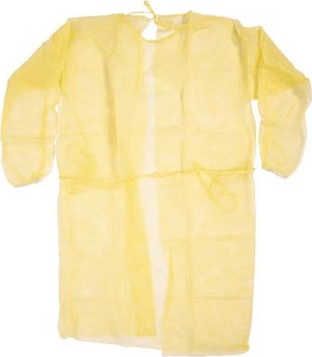 Yellow Isolation Gown Aurelia #SE060700000