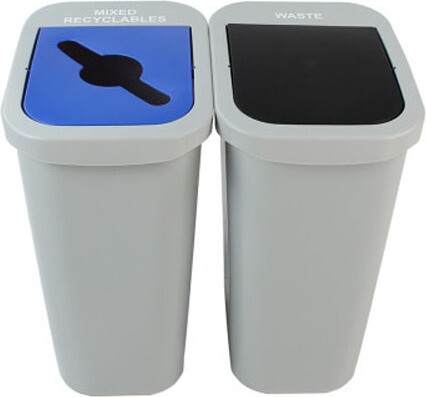 BILLI BOX Double Recycling Station 20 Gal #BU100883000