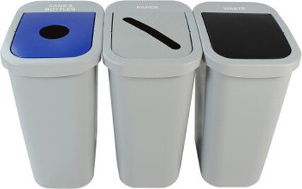 BILLI BOX Îlot de récupération 3 voies 30 gal #BU100886000