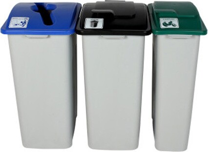 WASTE WASTCHER XL Poubelles pour les déchets, recyclage et composte 87 gal #BU101335000