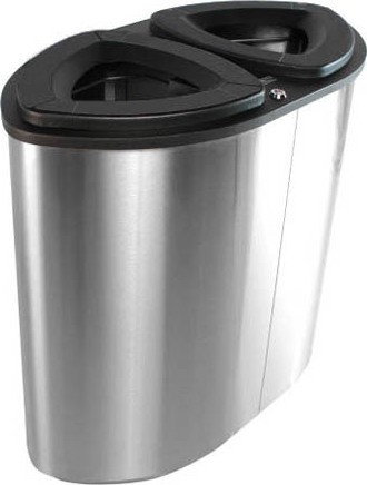 Stainless Steel Double Container Undefined BOKA 52 gal #BU102396000